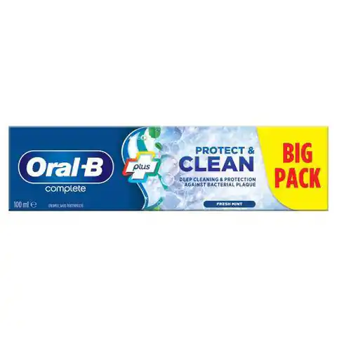 ⁨Oral-B Complete Plus Protect & Clean Pasta do Zębów 100 ml⁩ w sklepie Wasserman.eu