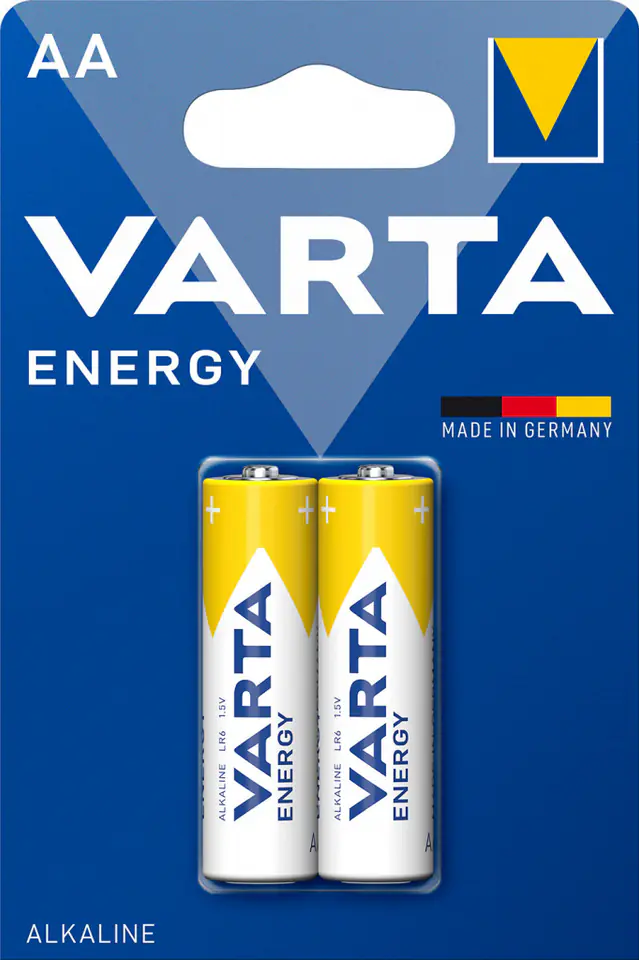 ⁨VARTA R6 (AA) ALKALINE BATTERIES 2pcs energy⁩ at Wasserman.eu