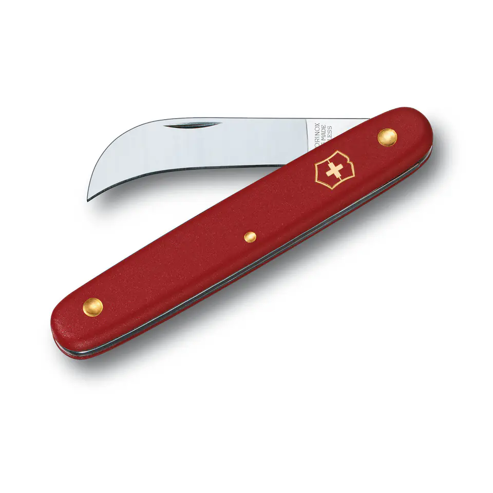 ⁨Scyzoryk ogrodniczy, 100mm, nylon, czerwony, Victorinox 3.9060⁩ w sklepie Wasserman.eu