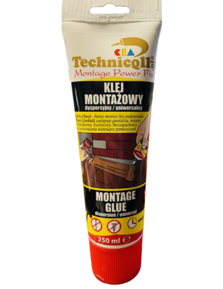 KLEJ MONTAŻOWY DYSPRESYJNY R-454 TECHNICQLL 250ML w sklepie Wasserman.eu