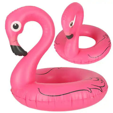 ⁨Flamingo Inflatable Wheel 90cm⁩ at Wasserman.eu