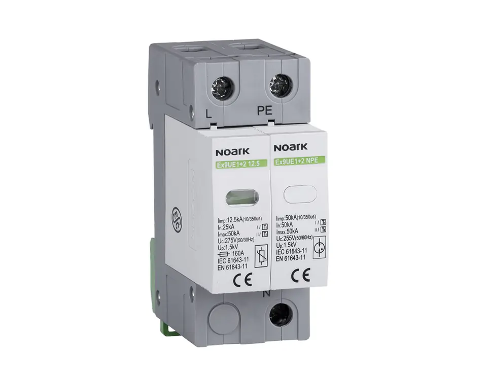 ⁨Surge Arresters Noark Ex9UE1+2 12.5 1PN 275⁩ at Wasserman.eu