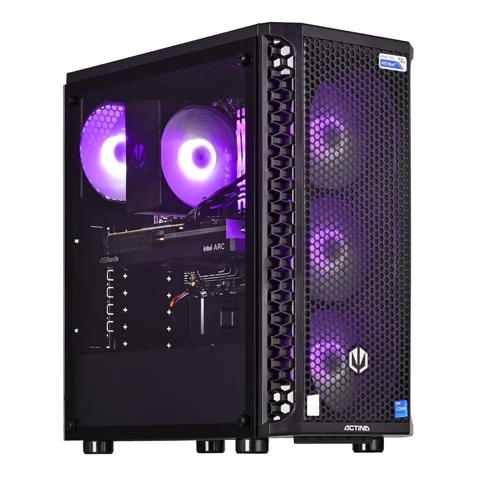 ⁨Actina ENDORFY 12400F/16GB/1TB/RTX4060TI/600W⁩ w sklepie Wasserman.eu