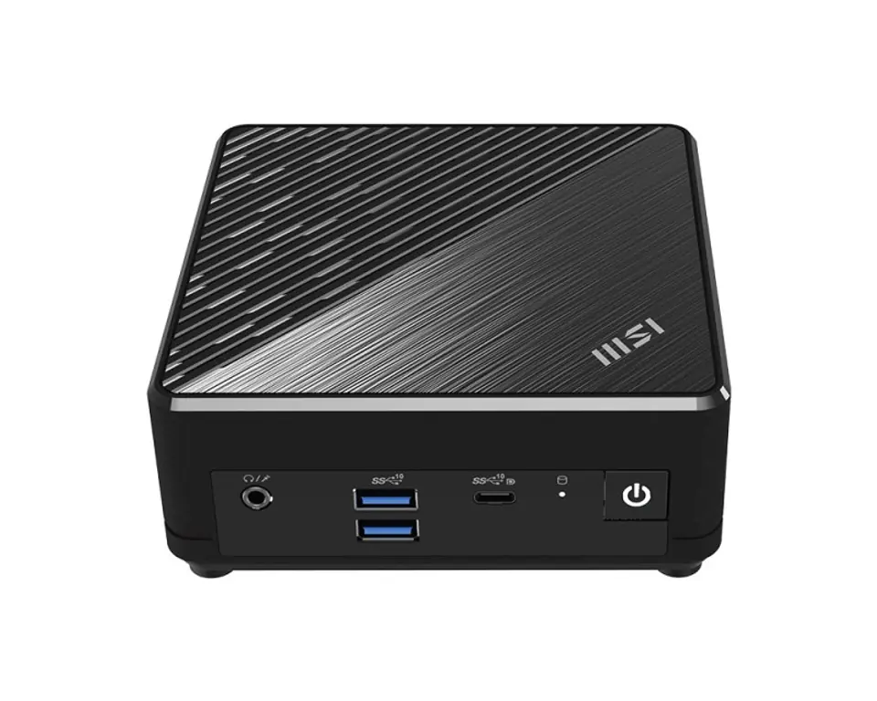 ⁨MSI Cubi ADL-002EU N100 mini PC Intel Celeron N 4 GB DDR4-SDRAM 128 GB SSD Windows 11 Pro Workstation Black⁩ at Wasserman.eu