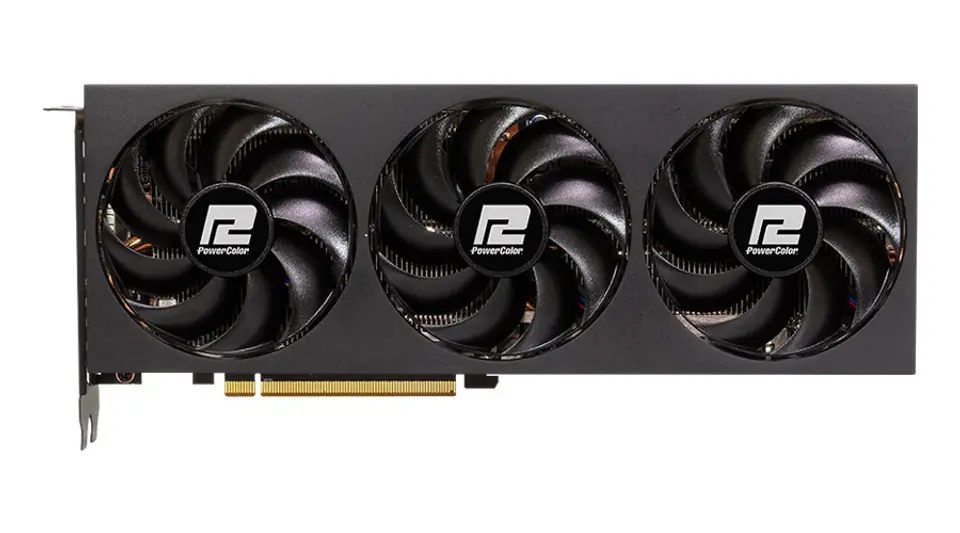 ⁨Karta graficzna PowerColor Radeon RX 7700 XT Fighter 12GB OC GDDR6⁩ w sklepie Wasserman.eu