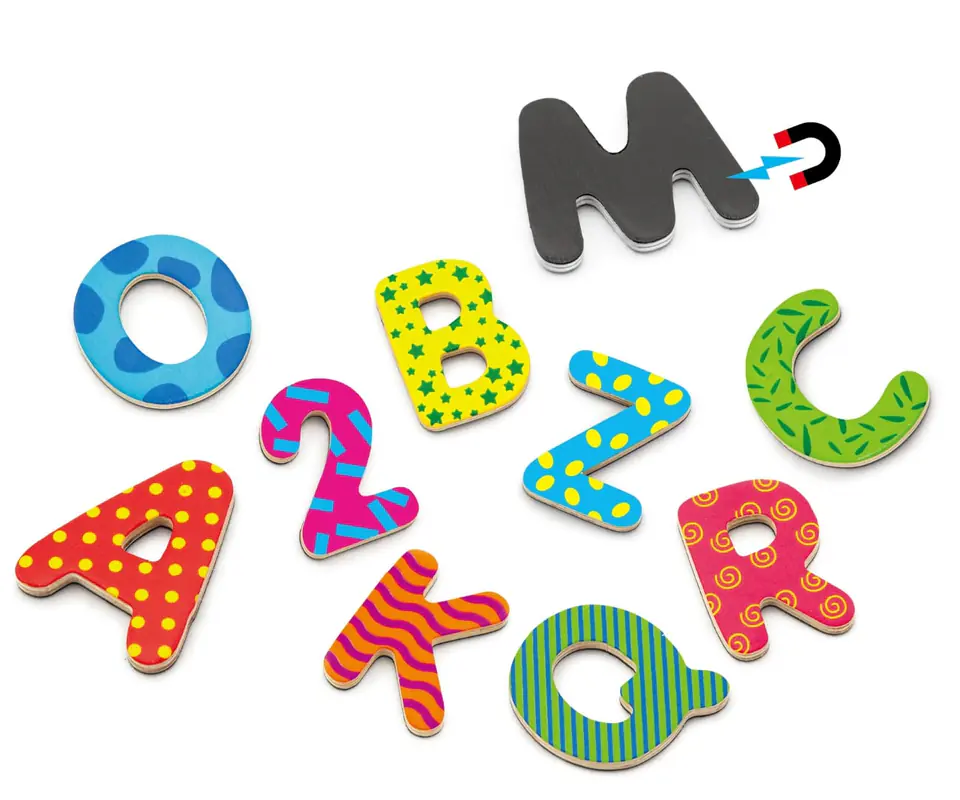 ⁨Viga 59429vg Magnetic letters and numbers - 77 pieces⁩ at Wasserman.eu