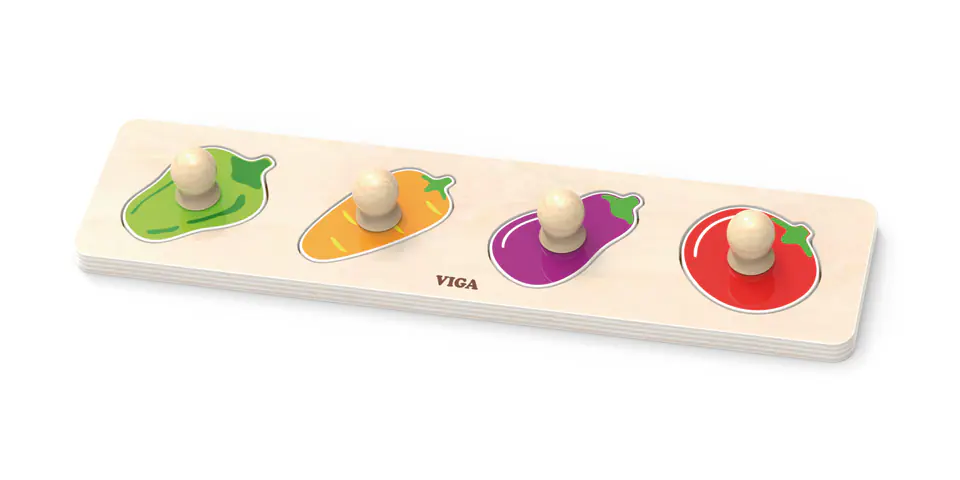Viga 44532 Pierwsze puzzle z uchwytami - warzywa w sklepie Wasserman.eu