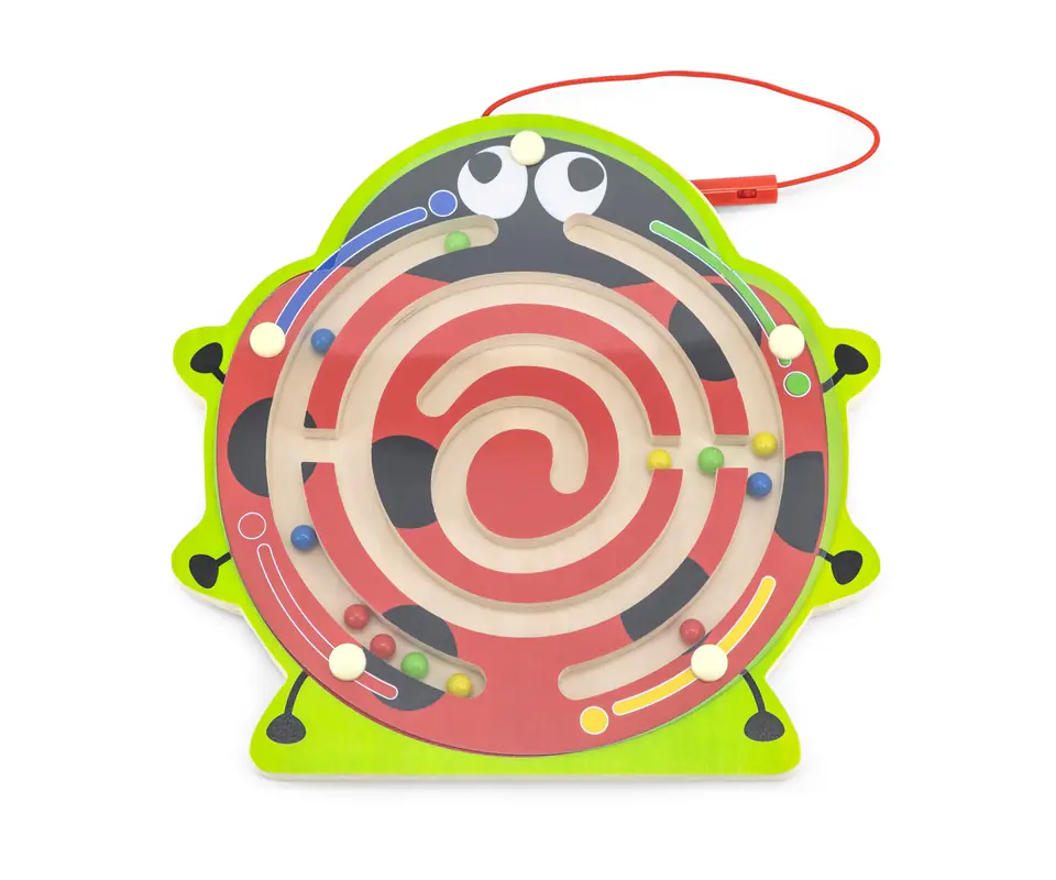⁨Viga 59964 Labirynt magnetyczny - biedronka⁩ w sklepie Wasserman.eu