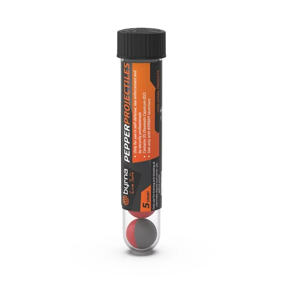 Pepper bullets BYRNA PEPPER k.68 5 pcs. for BYRNA (JB68301-1) at Wasserman.eu