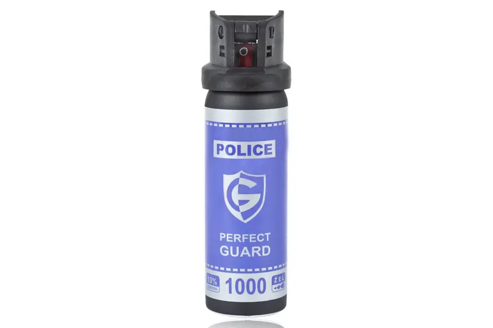 ⁨Pepper gas POLICE PERFECT GUARD 1000 - 55 ml. gel (PG.1000)⁩ at Wasserman.eu