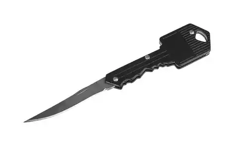 ⁨Nóż GUARD Key Knife, nóż składany w kluczu czarny (YC-006-BL)⁩ w sklepie Wasserman.eu