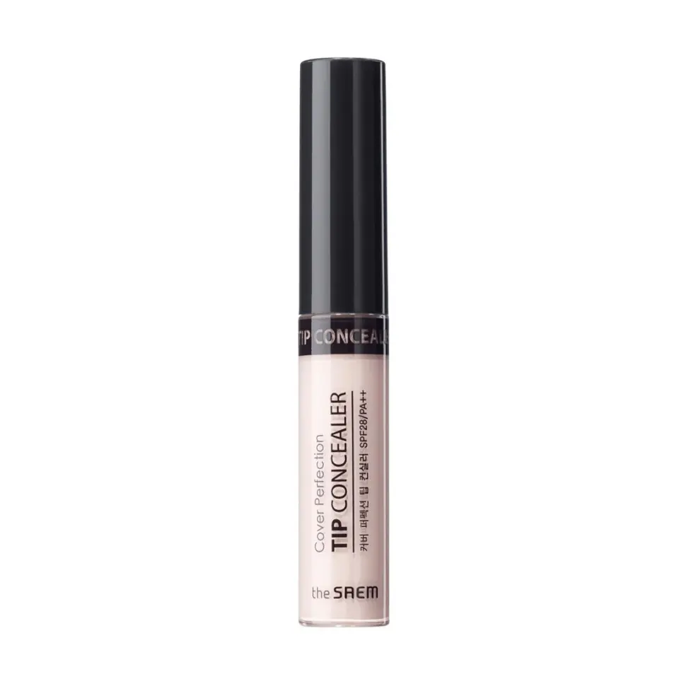 ⁨The SAEM Cover Perfection Tip Concealer Korektor rozświetlający SPF 28 PA++ 1szt⁩ w sklepie Wasserman.eu