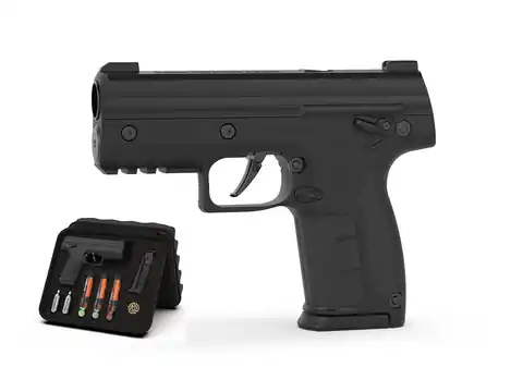 ⁨Pistol for rubber and pepper bullets BYRNA SD BLACK cal.68 CO2 8 g Black (SK68300-BLK)⁩ at Wasserman.eu