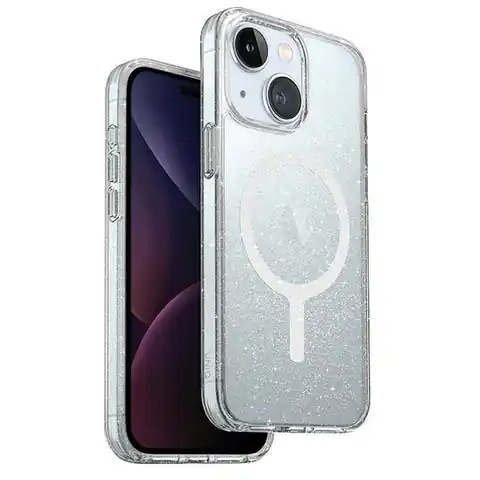⁨UNIQ etui LifePro Xtreme iPhone 15 6.1" Magclick Charging przezroczysty/tinsel lucent⁩ w sklepie Wasserman.eu
