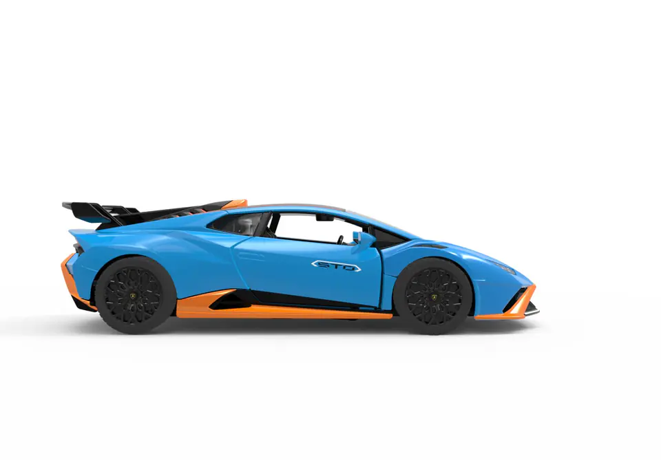 ⁨Lamborghini Huracan STO RASTAR model 1:32 Metalowa karoseria + Ręcznie otwierane drzwi⁩ w sklepie Wasserman.eu