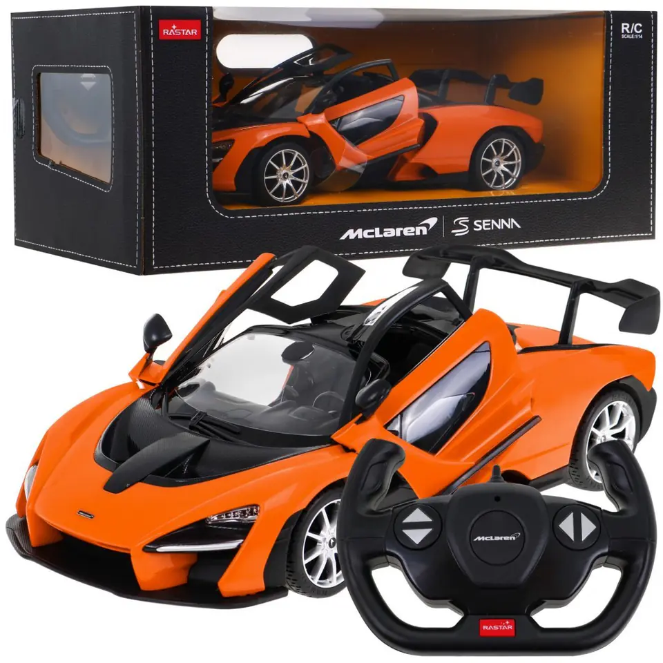 ⁨McLaren Senna RASTAR model 1:14 Zdalnie sterowane auto + pilot 2,4 GHz⁩ w sklepie Wasserman.eu