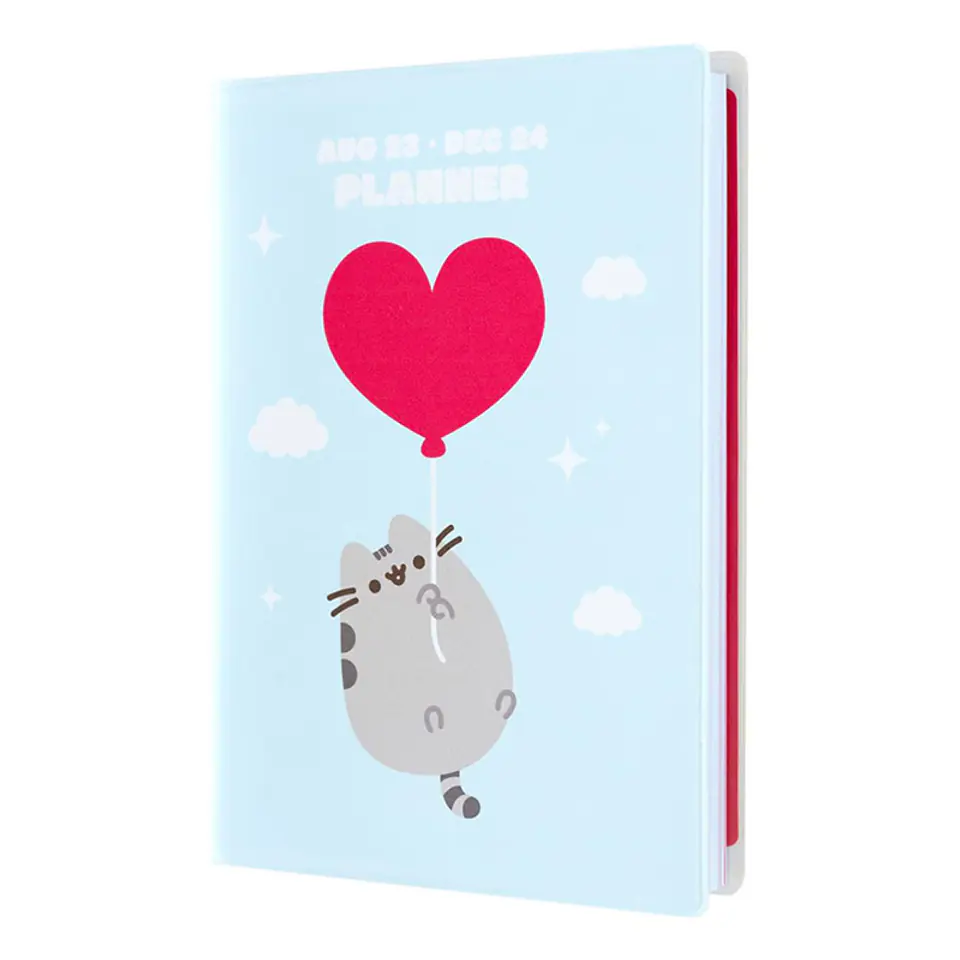 ⁨Pusheen - Kalendarz / Planner tygodniowy 2023/2024 (11.3 x 16.2 cm)⁩ w sklepie Wasserman.eu