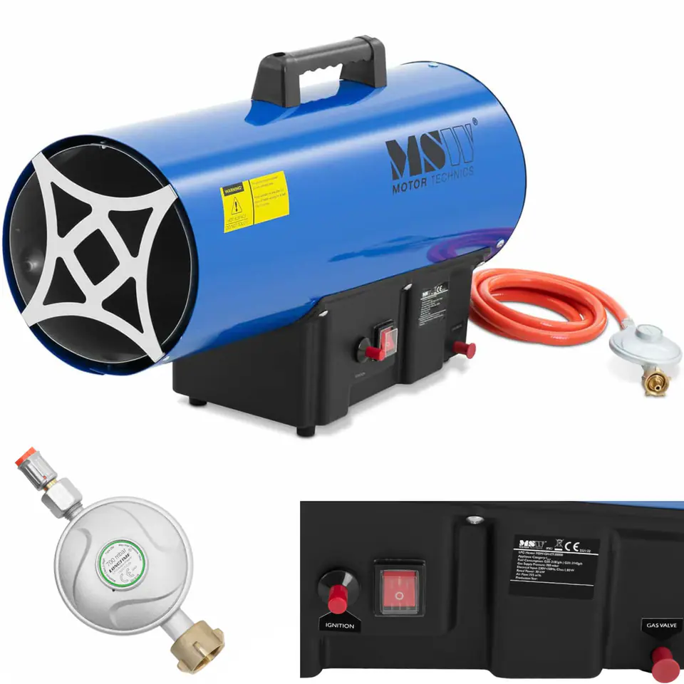 Nagrzewnica dmuchawa gazowa budowlana do 310 m2 30000 W w sklepie Wasserman.eu