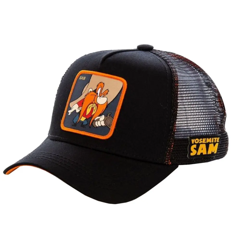 ⁨Czapka z daszkiem Capslab Looney Tunes Yosemite Sam Cap M (kolor Czarny, rozmiar One size)⁩ w sklepie Wasserman.eu