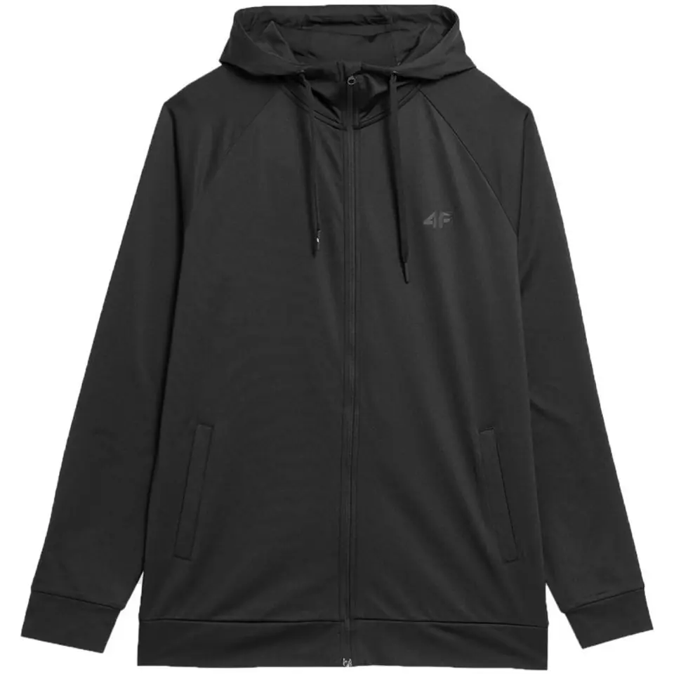 ⁨Men's sweatshirt 4F FNK M209 deep black 4FAW23TFSWM209 20S⁩ at Wasserman.eu
