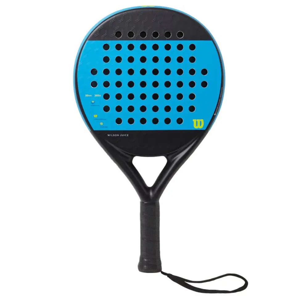 ⁨Rakieta Wilson Juice Padel Racquet (kolor Niebieski, rozmiar 2)⁩ w sklepie Wasserman.eu