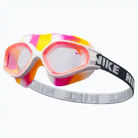 ⁨Okulary pływackie Nike Expanse Kids' Swim Mask NESSD124 (kolor Różowy, rozmiar junior)⁩ w sklepie Wasserman.eu