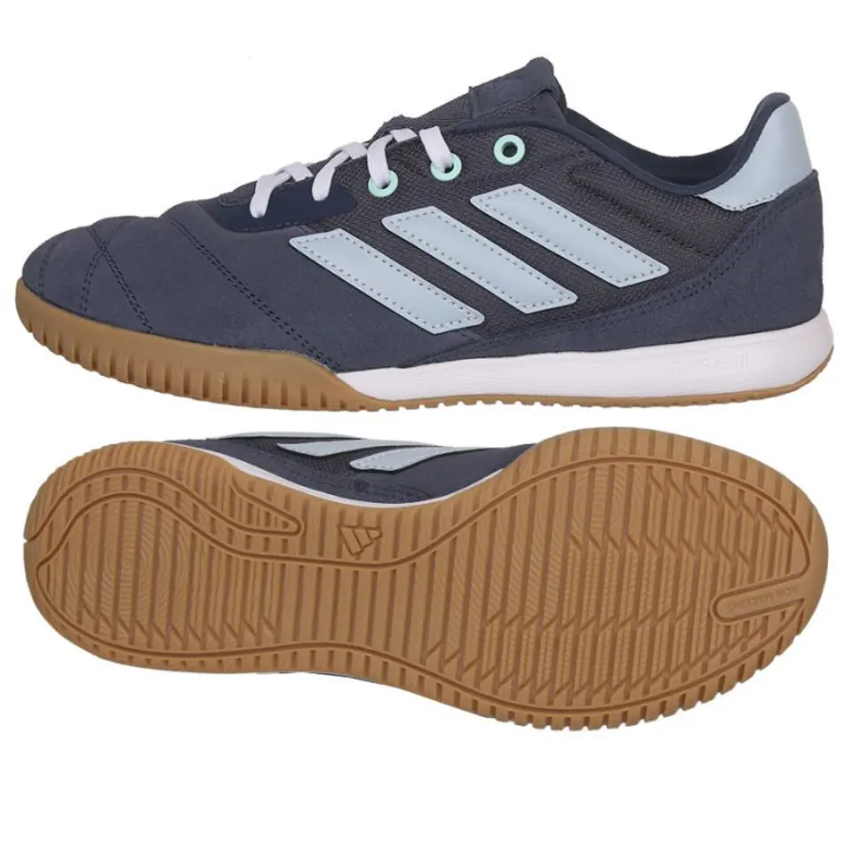 ⁨Buty piłkarskie adidas Copa Glorio IN M (kolor Granatowy, rozmiar 40 2/3)⁩ w sklepie Wasserman.eu