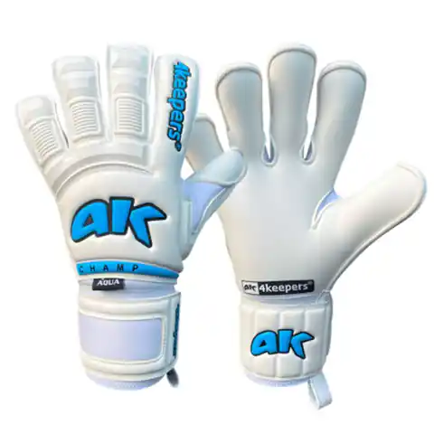⁨Rękawice bramkarskie 4keepers Champ Aqua VI RF2G M (kolor Biały, rozmiar 9)⁩ w sklepie Wasserman.eu