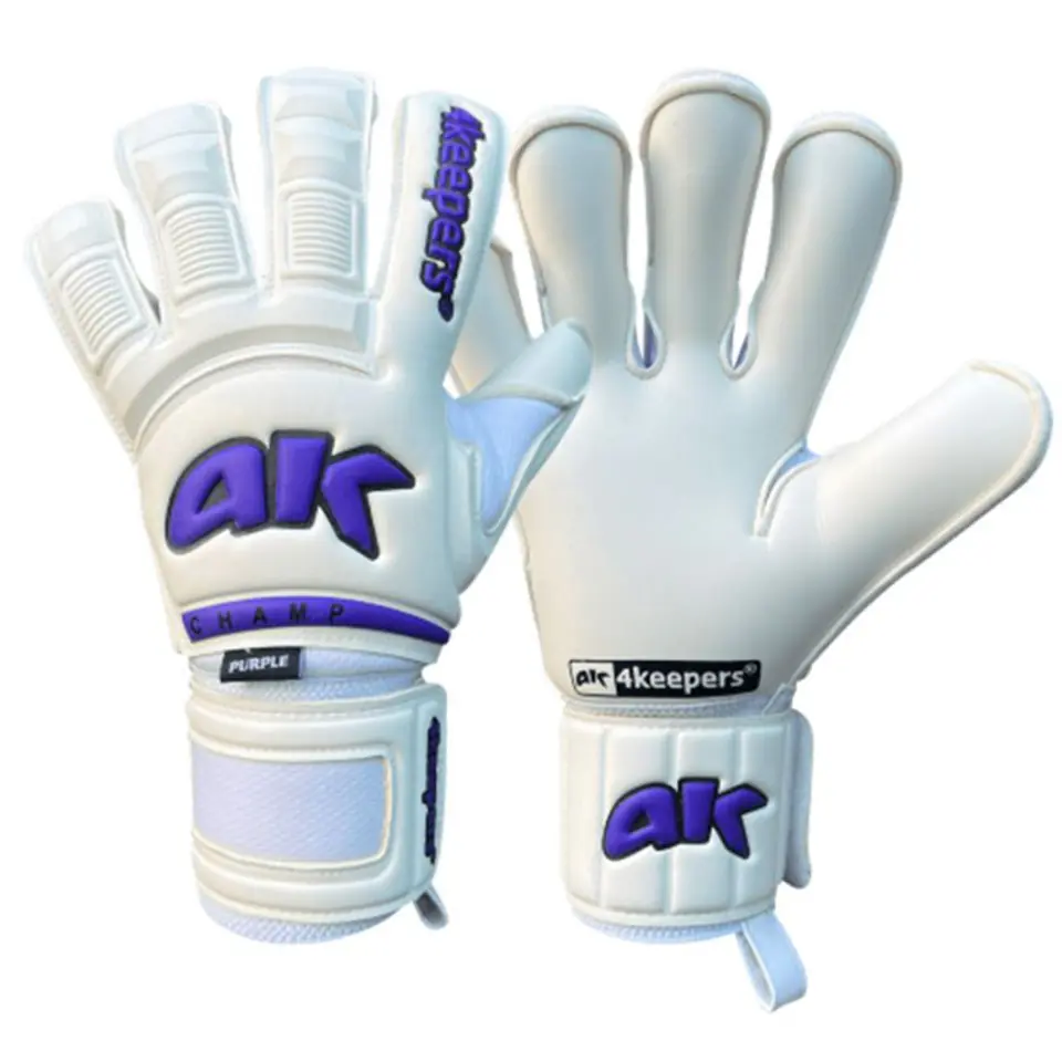 ⁨Rękawice bramkarskie 4keepers Champ Purple VI RF2G M (kolor Biały, rozmiar 10)⁩ w sklepie Wasserman.eu