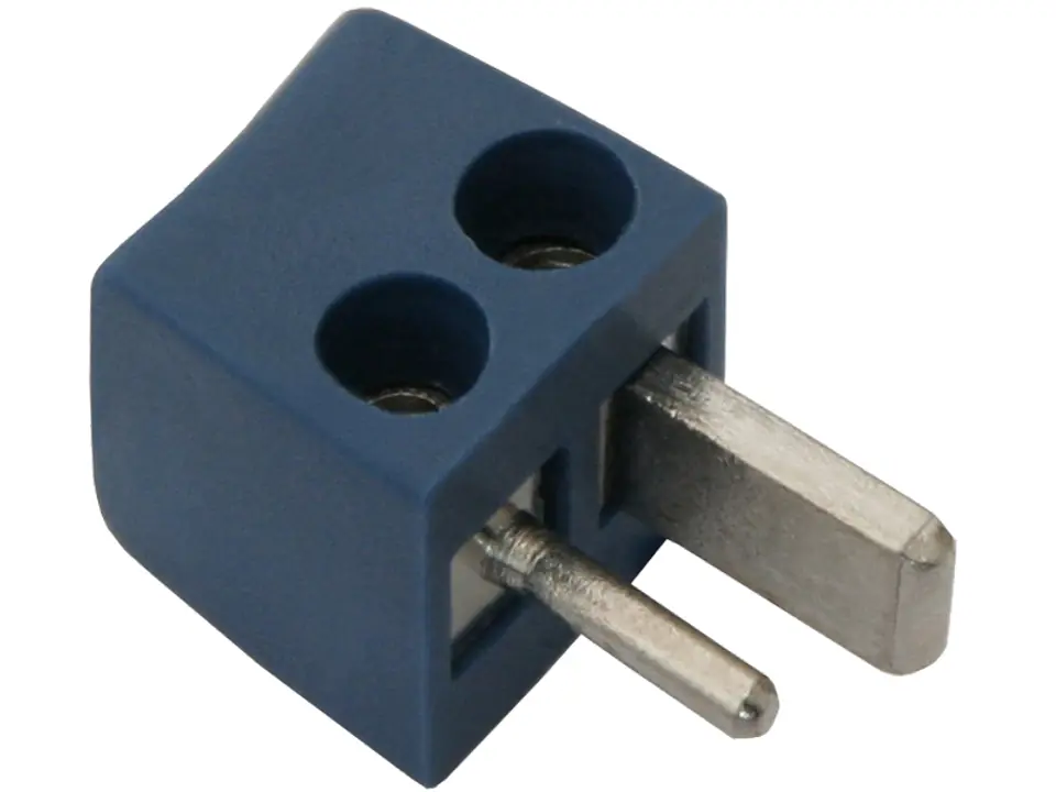 ⁨Angled speaker plug screwed⁩ at Wasserman.eu