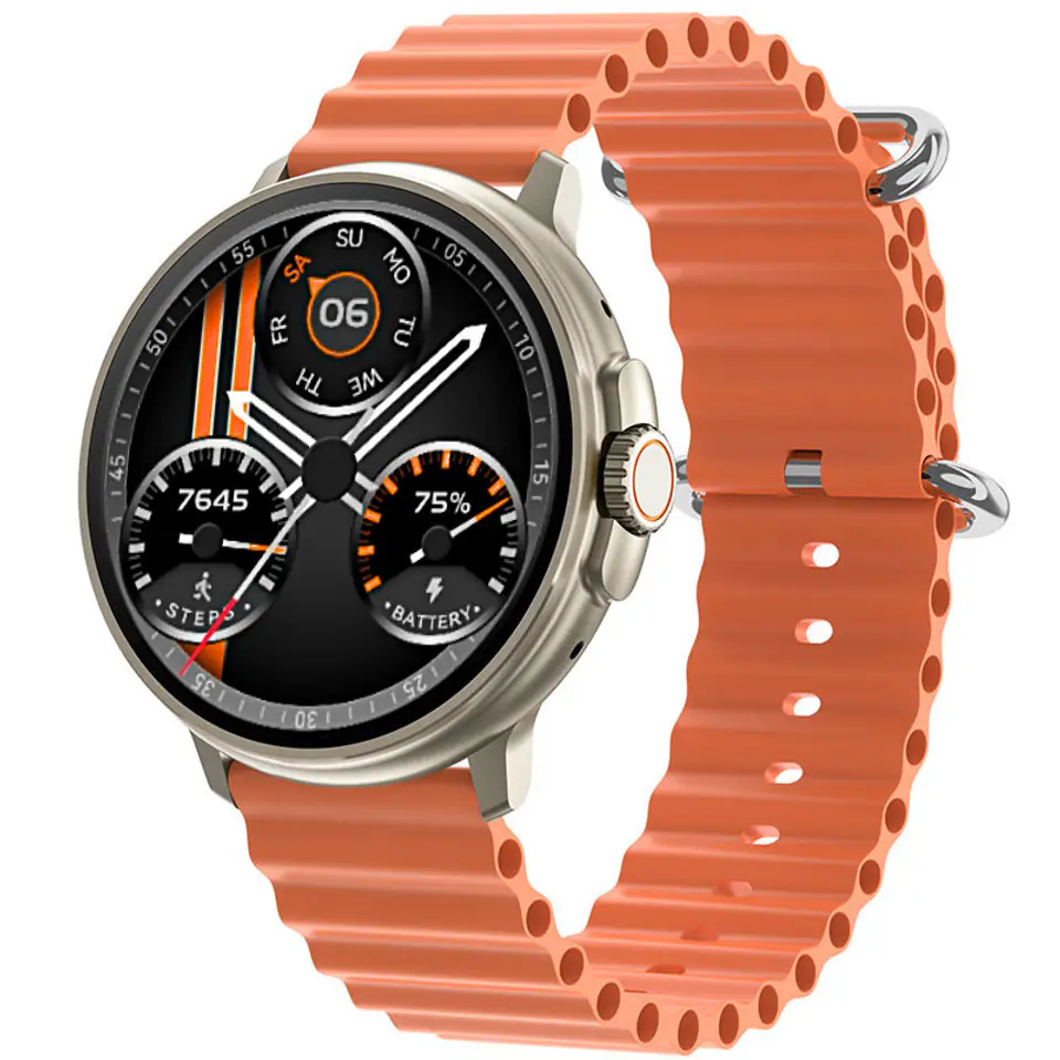 ⁨SMARTWATCH UNISEX Rubicon RNCF15 - BLUETOOTH CALL, ŁADOWANIE BEZPRZEWODOWE (sr057b)⁩ w sklepie Wasserman.eu