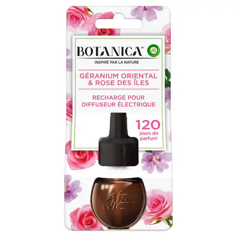 ⁨Air Wick Botanica Geranium&Rose wkład 19 ml⁩ w sklepie Wasserman.eu