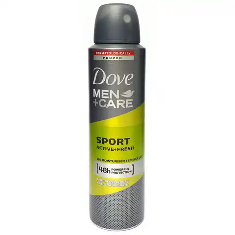 ⁨Dove Men+Care Sport Active+Fresh antiperspirant spray 150ml⁩ at Wasserman.eu