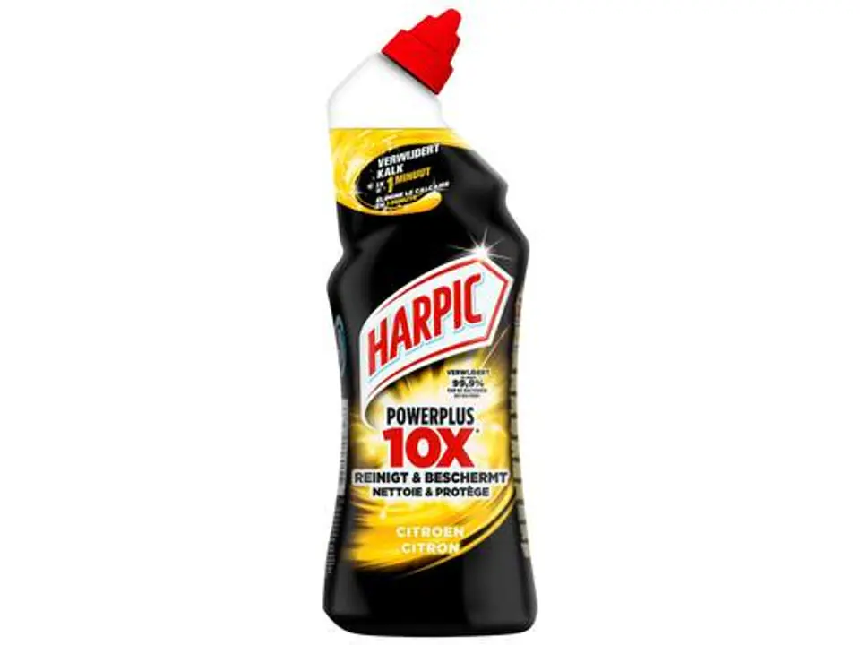 ⁨Harpic Power Plus 10x Citron Żel WC 750 ml⁩ w sklepie Wasserman.eu