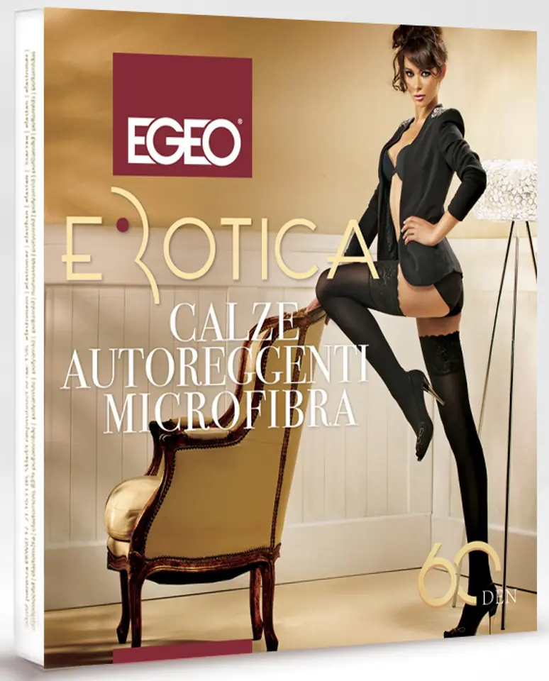 ⁨POŃCZOCHY EGEO SAM 60 EROTICA (kolor antracite, rozmiar 1/2)⁩ w sklepie Wasserman.eu