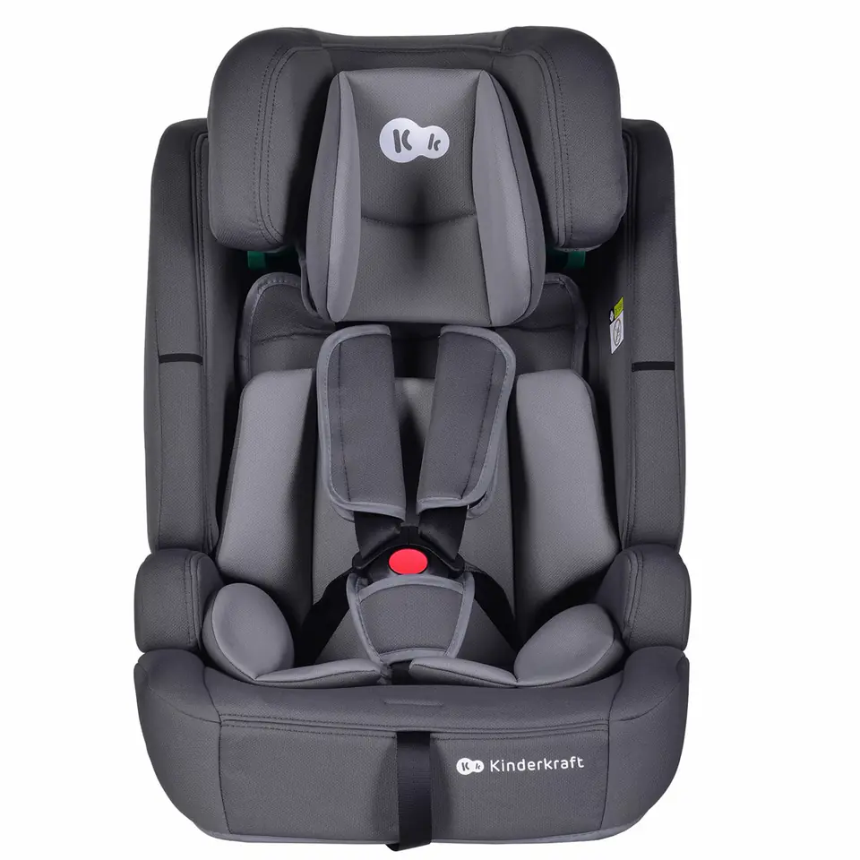 Kinderkraft fotel SAFETY FIX 2 i-Size 9-36kg Szary w sklepie Wasserman.eu