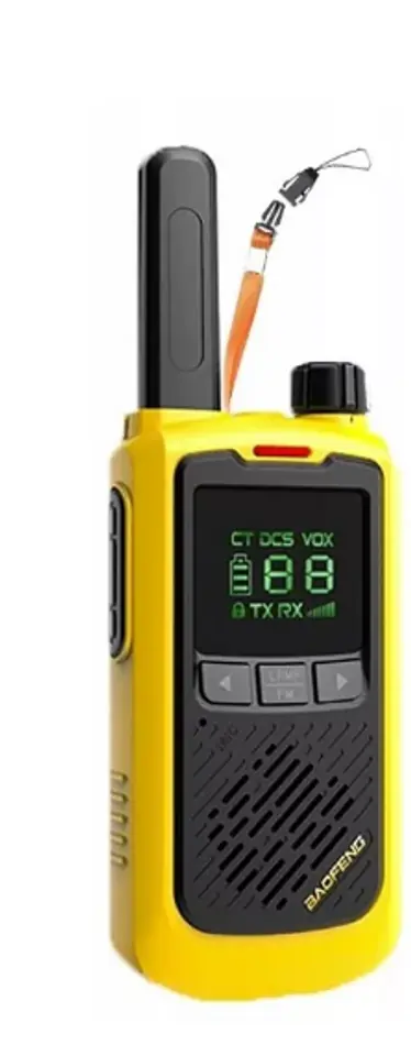 Krótkofalówka Baofeng BF-T17 żółta w sklepie Wasserman.eu