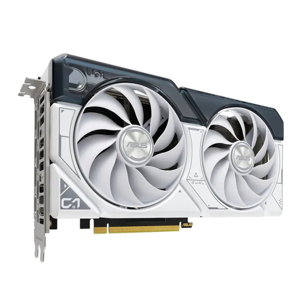 ⁨ASUS Dual -RTX4060-O8G-WHITE NVIDIA GeForce RTX­ 4060 8 GB GDDR6⁩ at Wasserman.eu