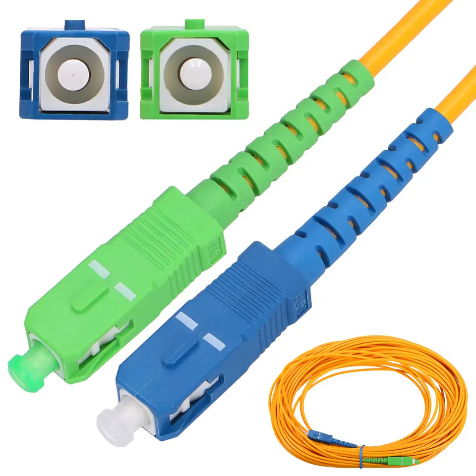 ⁨EXTRALINK PATCHCORD SC/UPC-SC/APC SM SIMPLEX 3.0MM 20M⁩ w sklepie Wasserman.eu