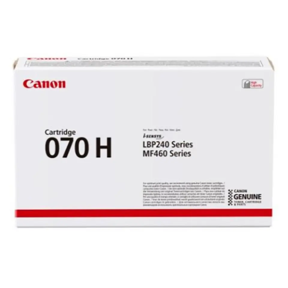 ⁨Canon oryginalny toner 070 H BK, 5640C002, black, 10200s, high capacity⁩ w sklepie Wasserman.eu