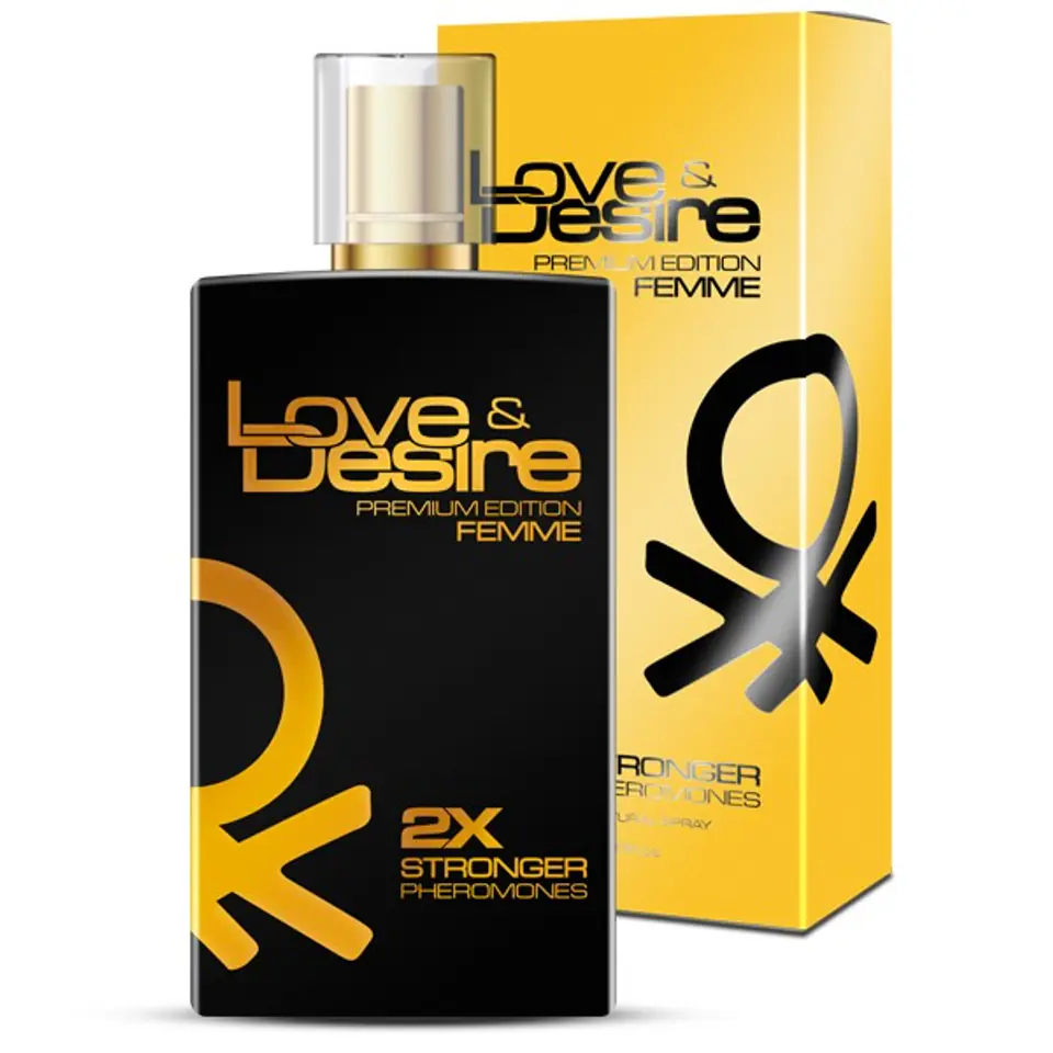 ⁨Love Desire Premium Edition Femme 2x Stronger Pheromones pheromones for women spray 100ml⁩ at Wasserman.eu