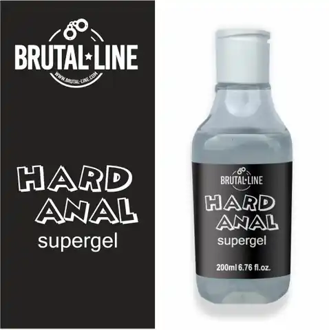 ⁨Brutal Line Hard Anal Supergel 200ml⁩ w sklepie Wasserman.eu