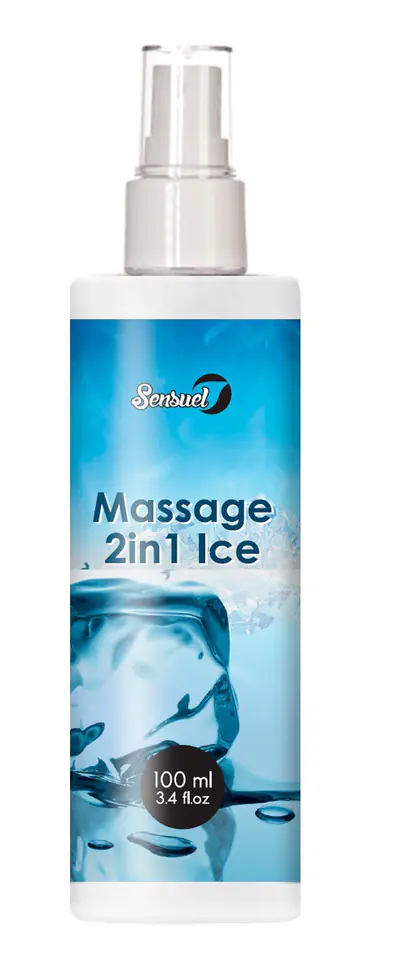 ⁨Sensuel Massage 2in1 ICE Gel 100ml⁩ w sklepie Wasserman.eu