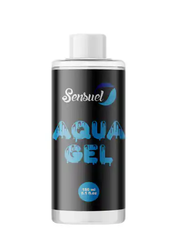 ⁨Sensuel Aqua Gel Black 150ml⁩ w sklepie Wasserman.eu
