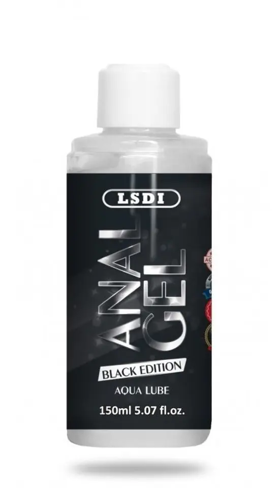 ⁨LSDI Anal Gel Black 150ml⁩ w sklepie Wasserman.eu