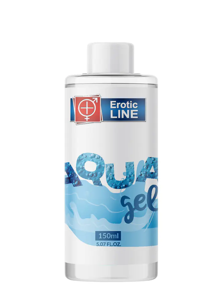 ⁨Erotic Line Aqua Gel White 150ml⁩ w sklepie Wasserman.eu