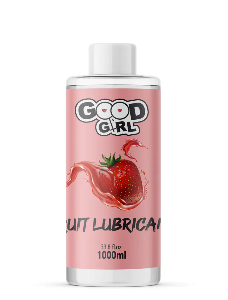 ⁨Good Girl Strawberry Fruit Lubricant 1000ml⁩ w sklepie Wasserman.eu