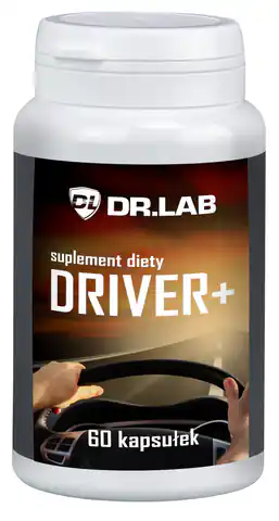⁨Dr.Lab Driver+ 60 kaps. suplemet diety⁩ w sklepie Wasserman.eu