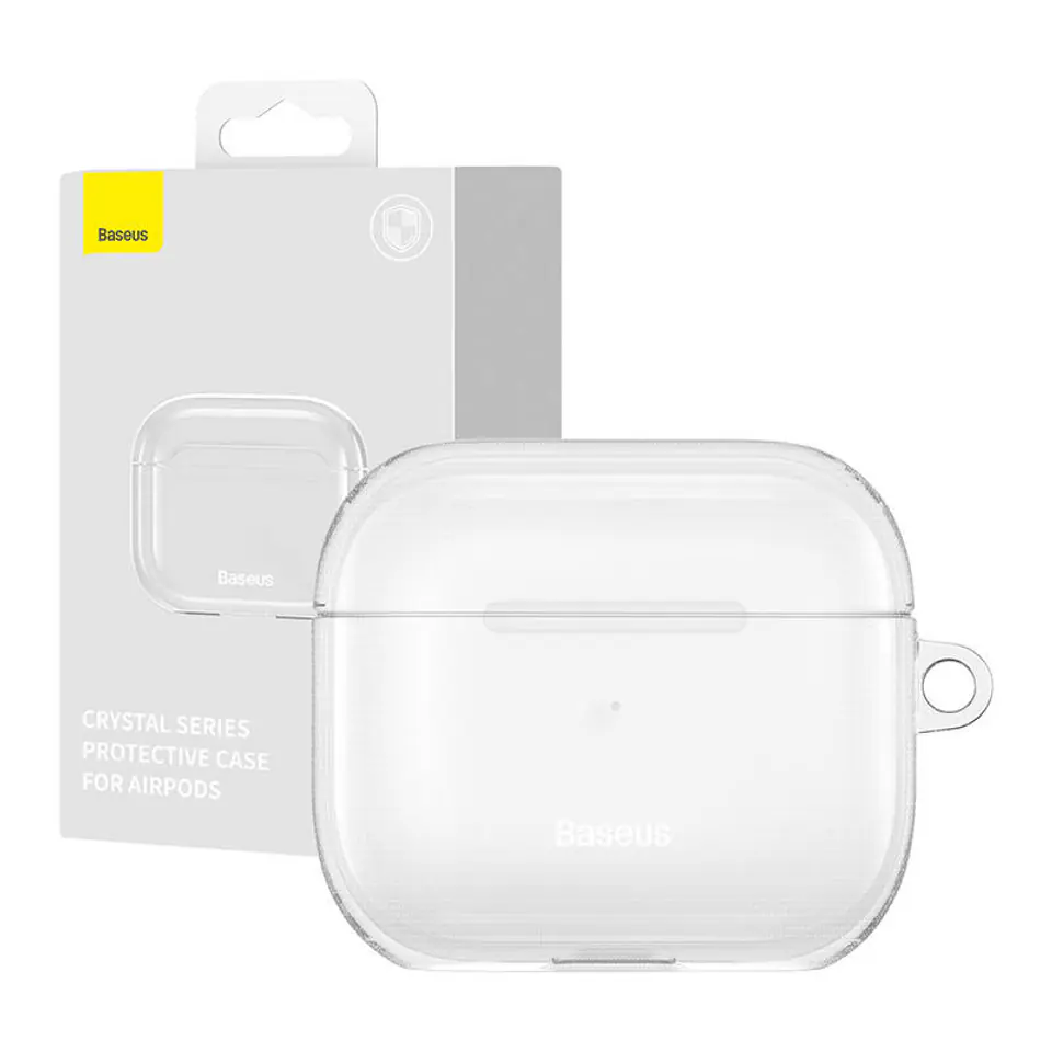 ⁨Przeźroczyste Etui Baseus Crystal do AirPods 3⁩ w sklepie Wasserman.eu