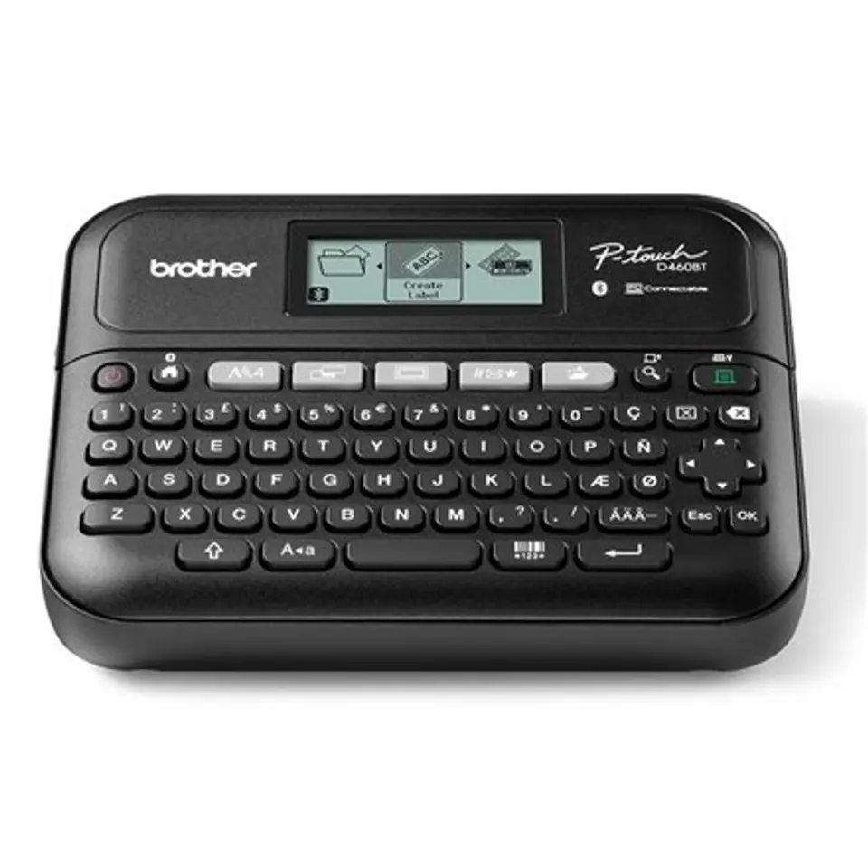 ⁨Brother P-Touch | PT-D460BTVP | Wireless | Wired | Monochrome | Thermal transfer | Other | Black⁩ w sklepie Wasserman.eu